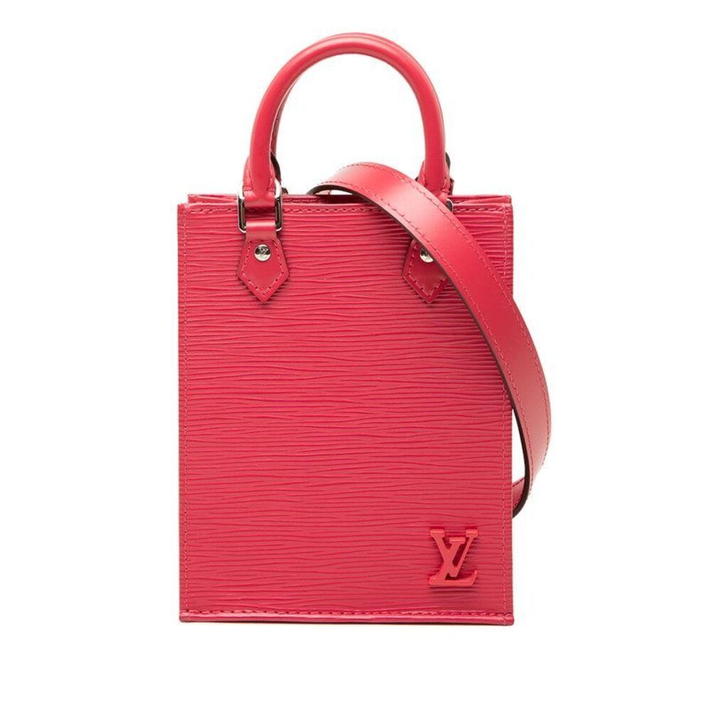 Louis Vuitton Petit Sac Plat Epi 2-Way Handbag